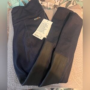 NWT navy blue Kerrit fleece lined breeches